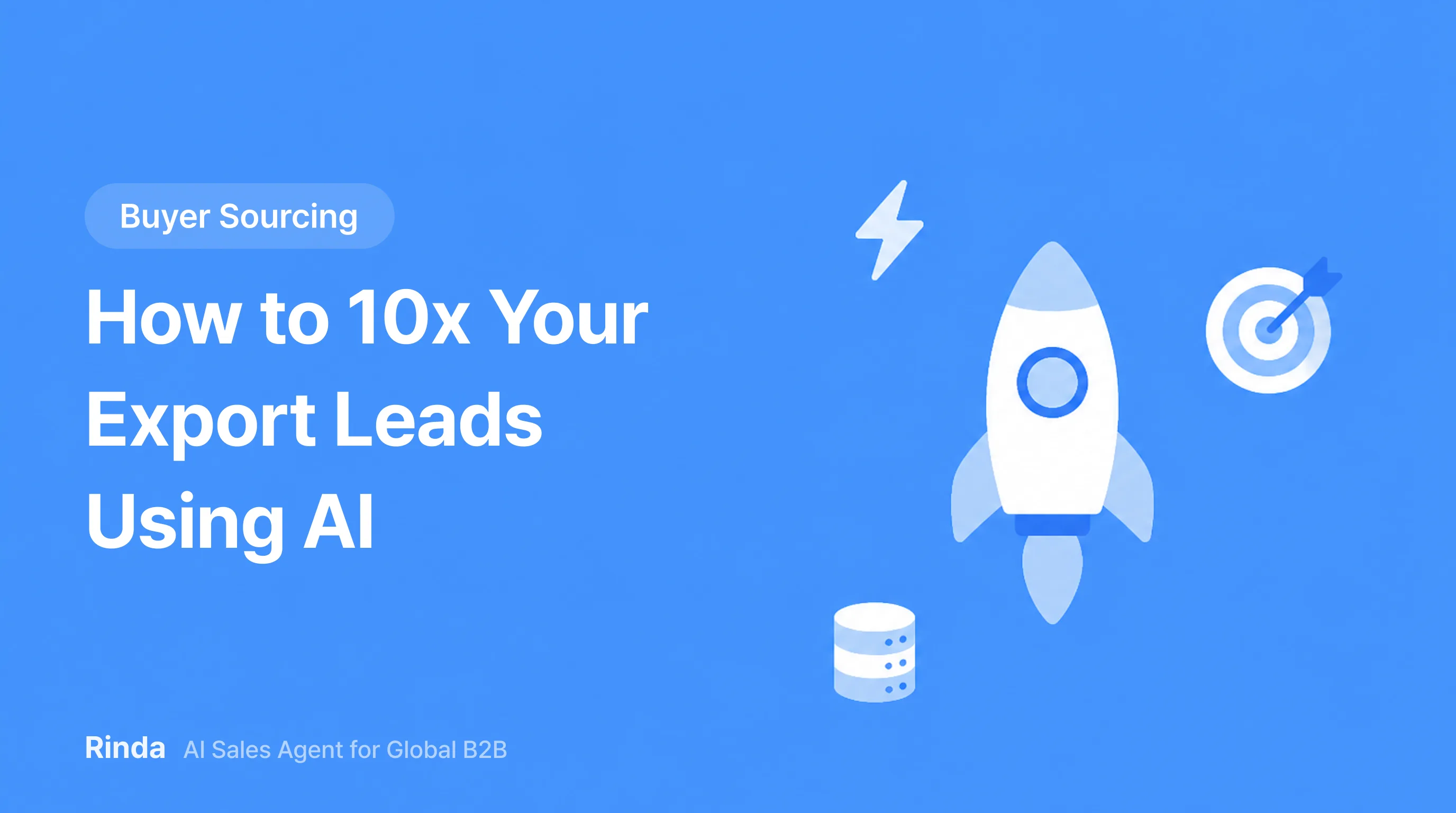 How to 10x Your Export Leads Using AI