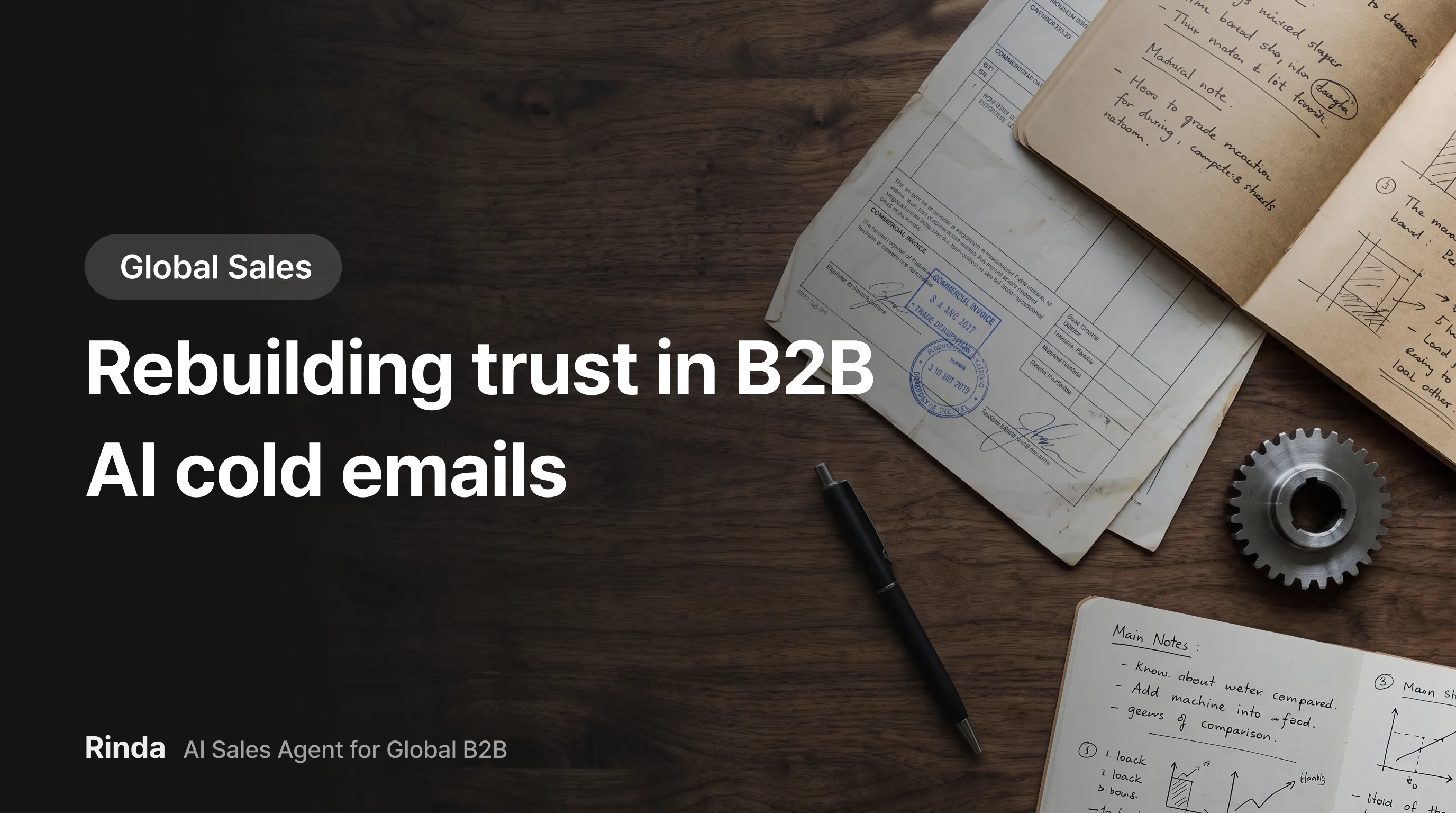 Rebuilding trust in B2B AI cold emails
