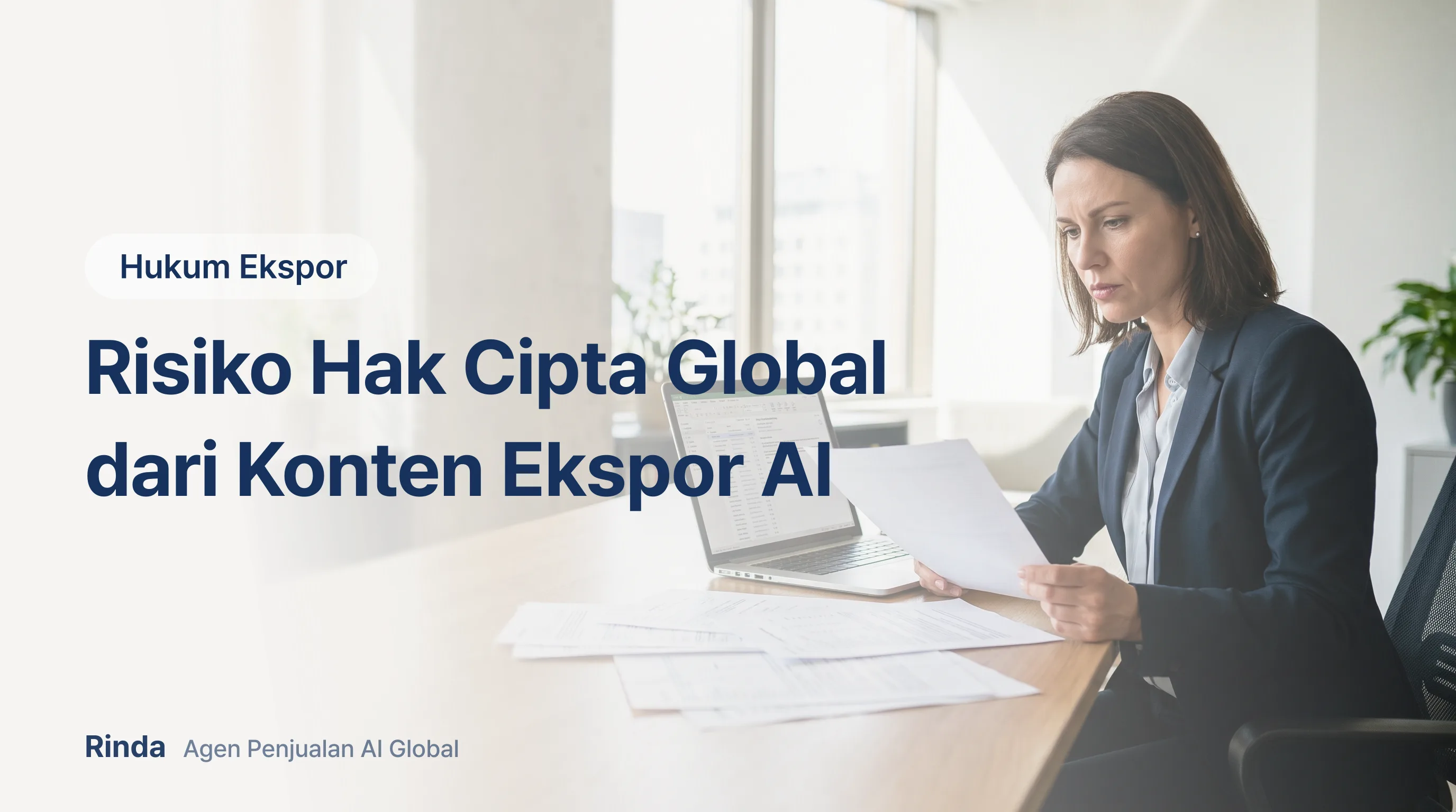 Risiko Hak Cipta Global dari Konten Ekspor AI