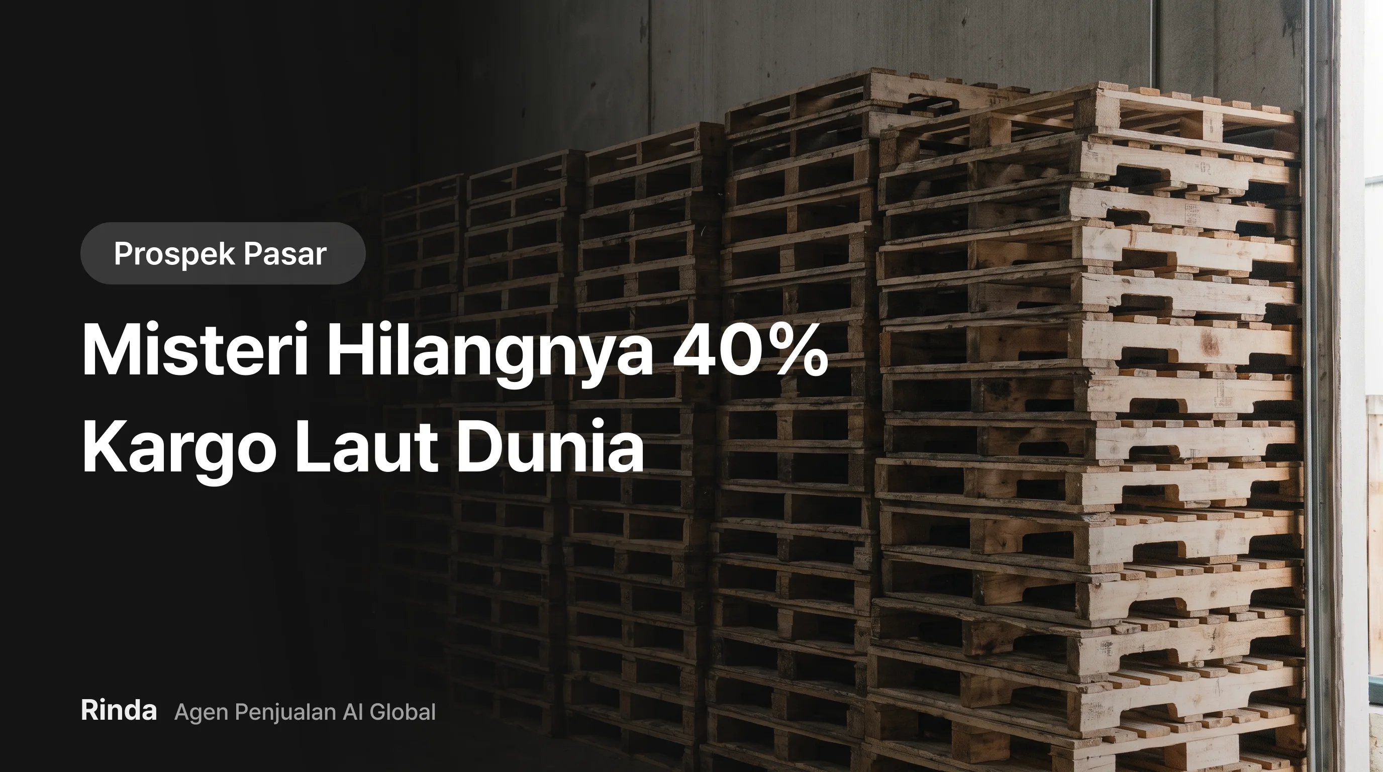 Misteri Hilangnya 40% Kargo Laut Dunia