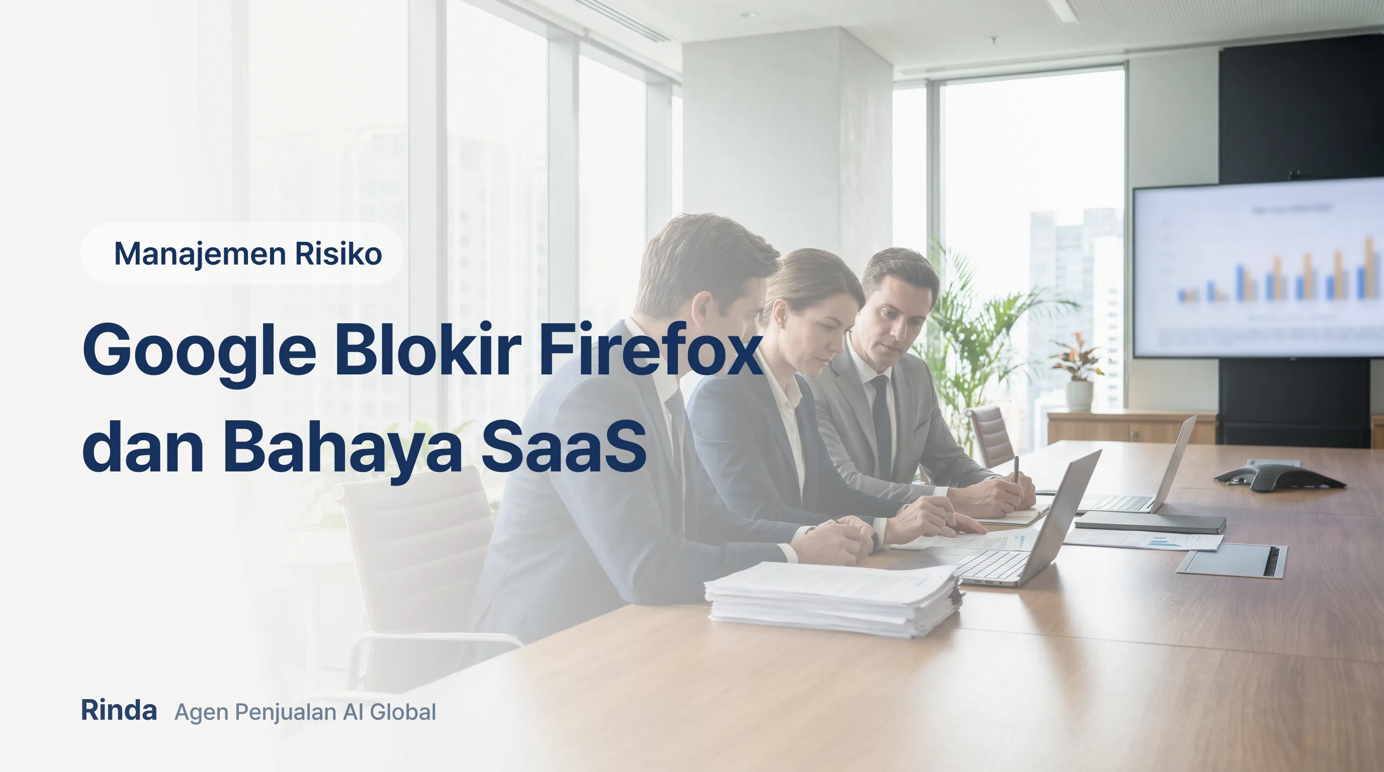 Google Blokir Firefox dan Bahaya SaaS