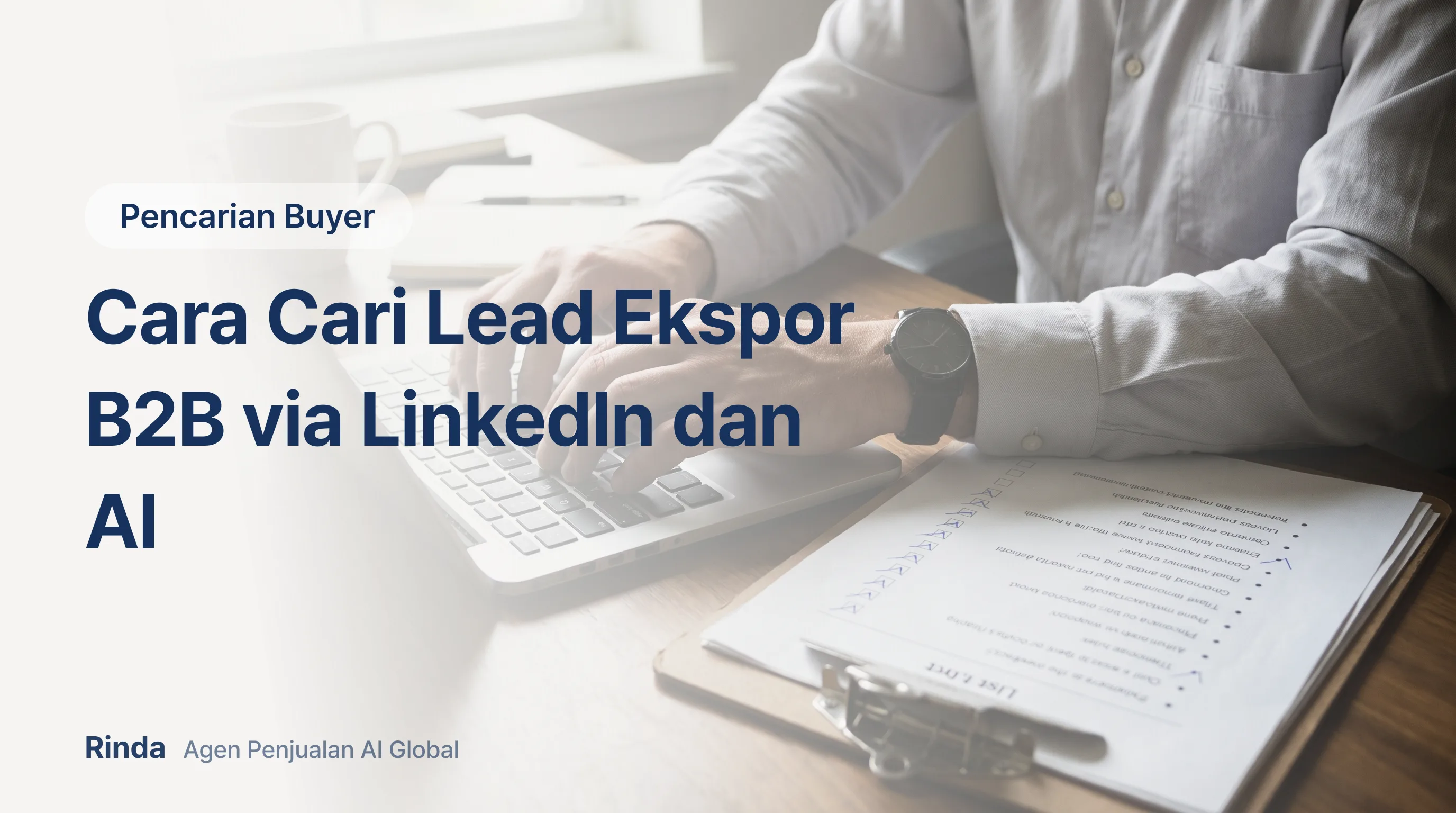 Cara Cari Lead Ekspor B2B via LinkedIn dan AI
