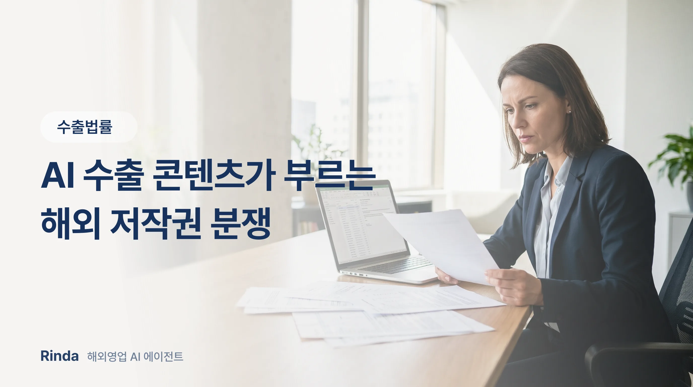 AI 수출 콘텐츠가 부르는 해외 저작권 분쟁