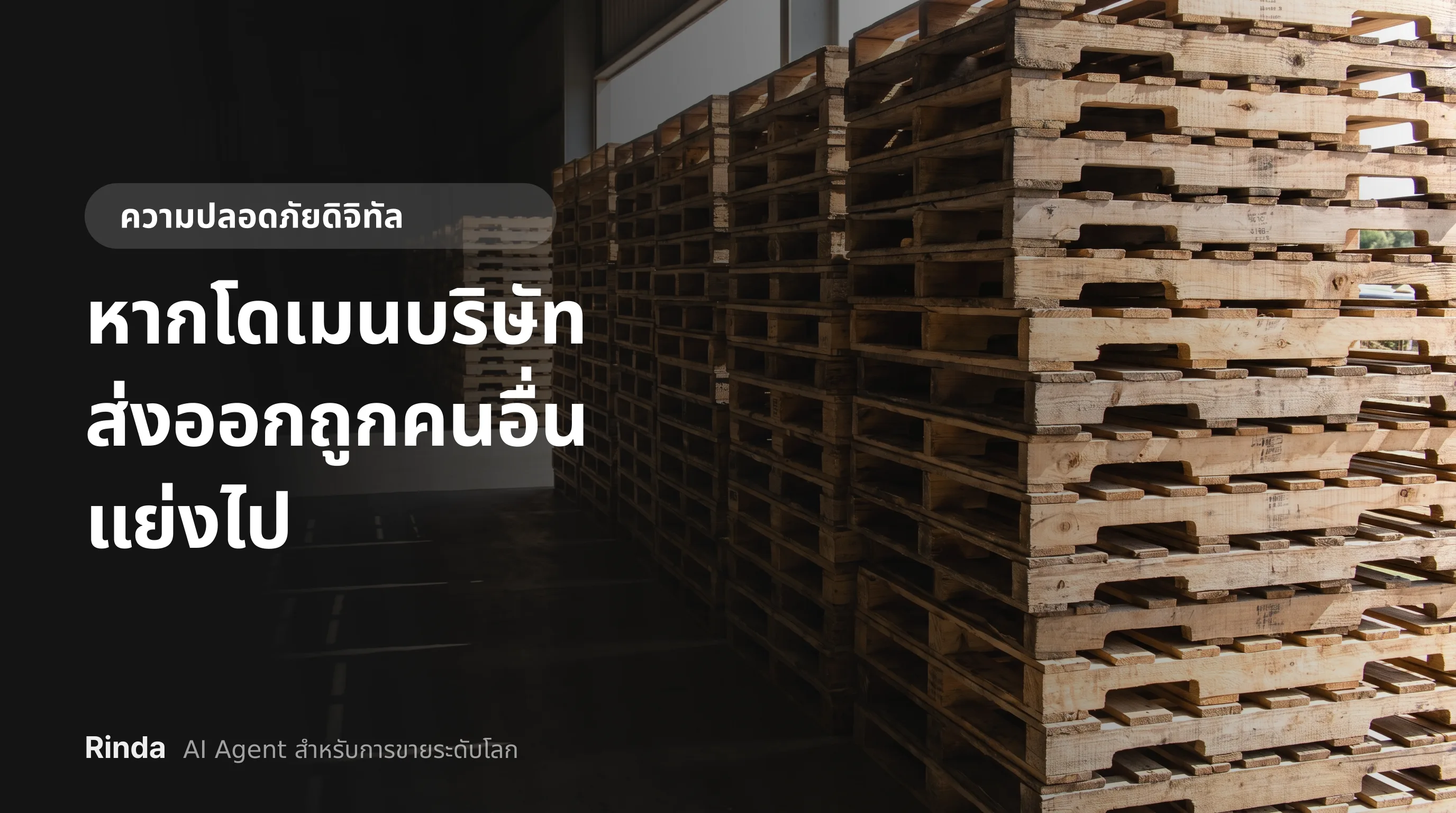 หากโดเมนบริษัทส่งออกถูกคนอื่นแย่งไป